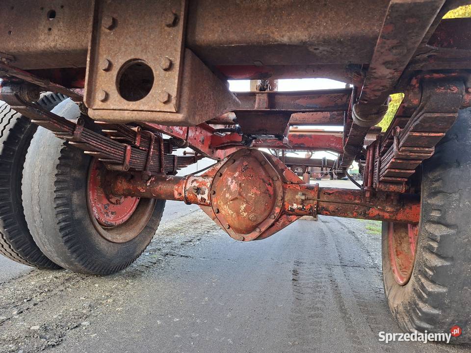 Przyczepa rolnicza wywrotka 3 stronny wywrot Pleszew