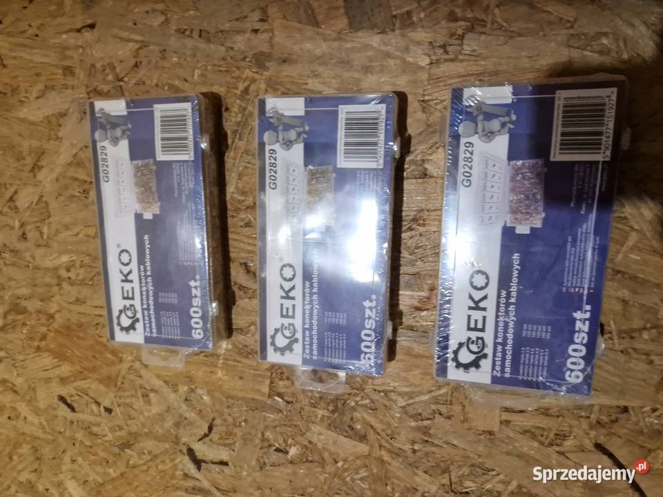 Zestaw konektorów samochodowych kablowych 600 Klucze Głogowa