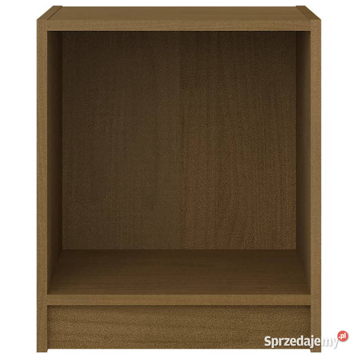 Szafka nocna miodowy brąz 355x335x415 drewno Nocne Warszawa