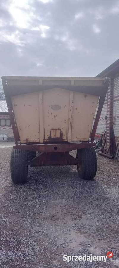 Przyczepa wywrotka jedno osiowa VICON HT 8000 Ługów