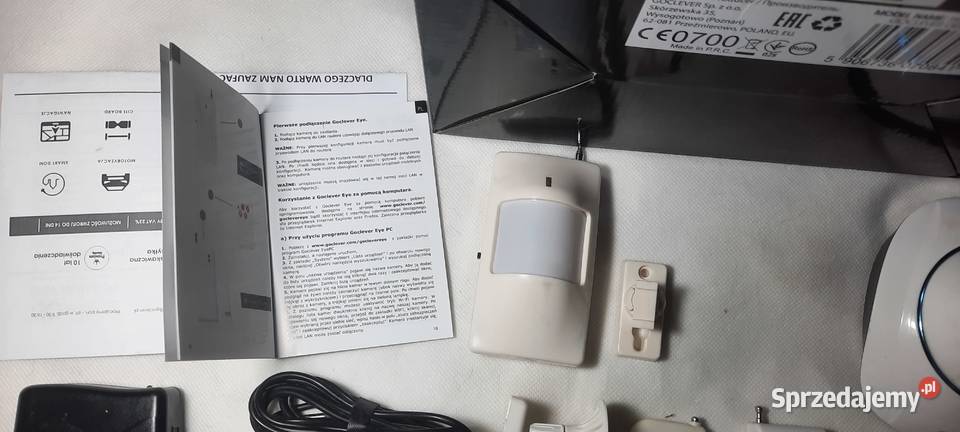 GOCLEVER DELTA EYE Kamera HD monitoringu czujka Gubin