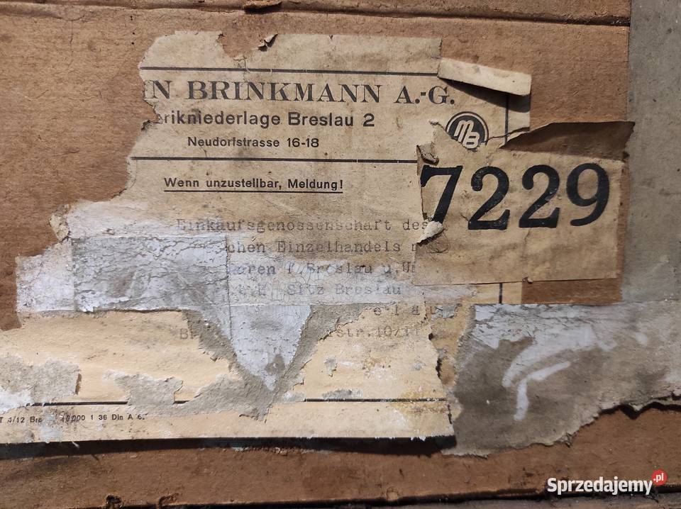 3 obrazy początek XX wiek Breslau Niemcy Wrocław