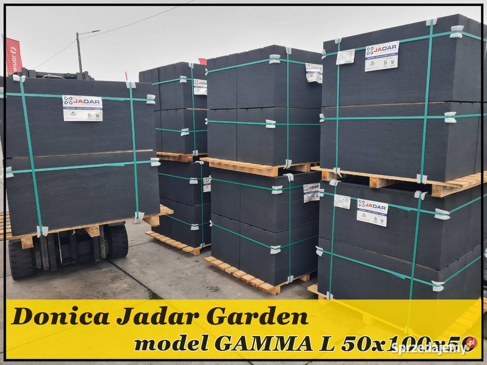 Nowoczesne betonowe DONICE ogrodowe Jadar Gama Gorzyce