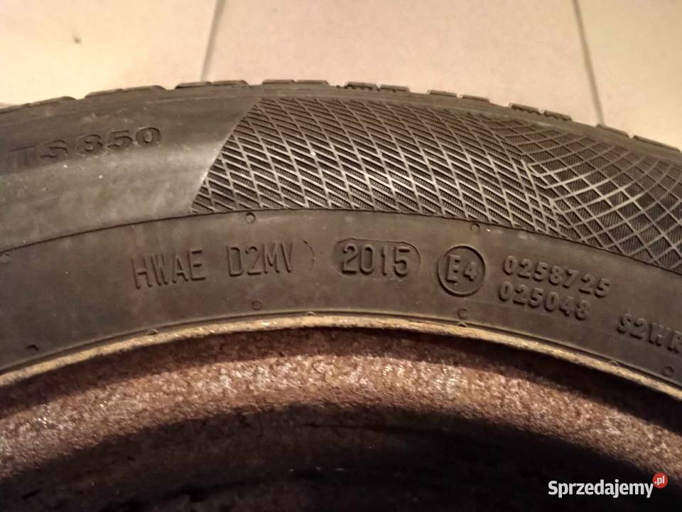 19565 R15 koła z oponami zimowymi Continental Samochodowe Samochodowe