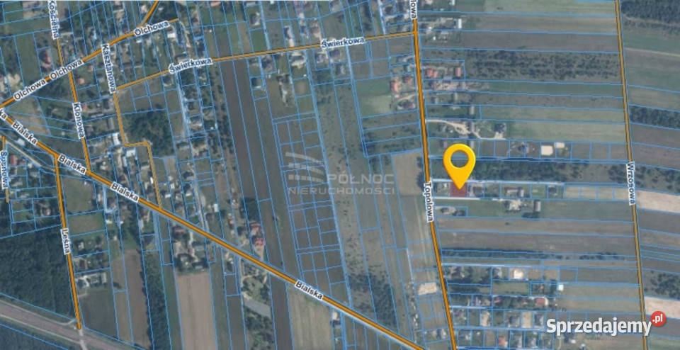 Działka budowlana Topolowa Czosnówka budowlana lubelskie