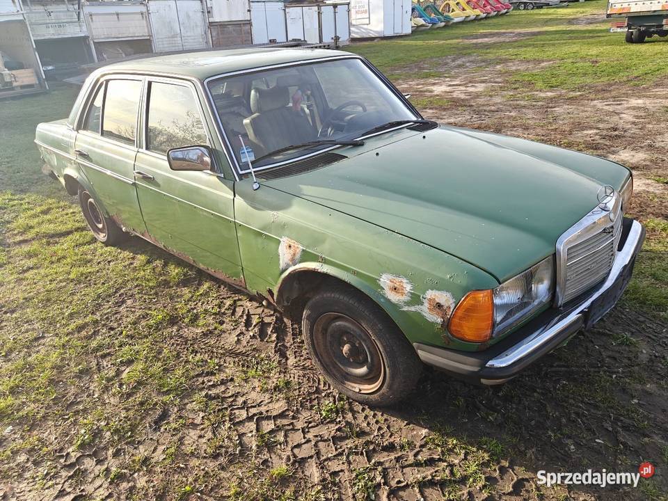 Mercedes w123 beczka 240d słaby stan w całości Przytyk
