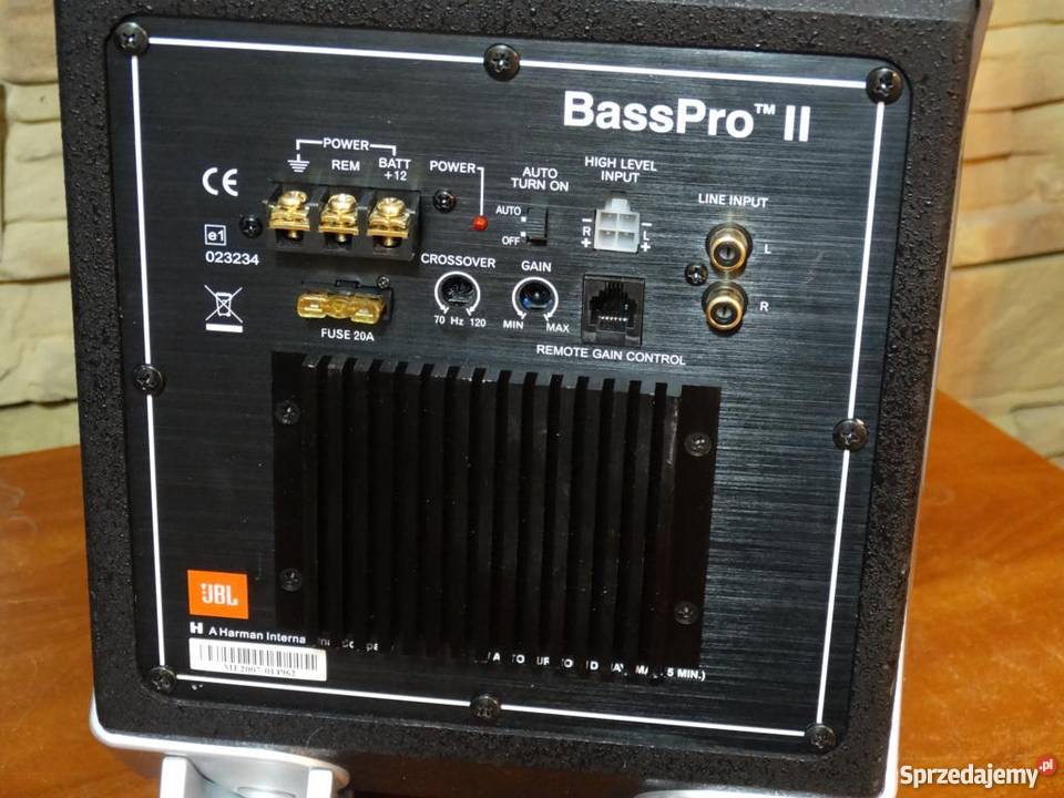 Sub aktywny JBL Bass Pro 2 WYSYŁKA Jasło