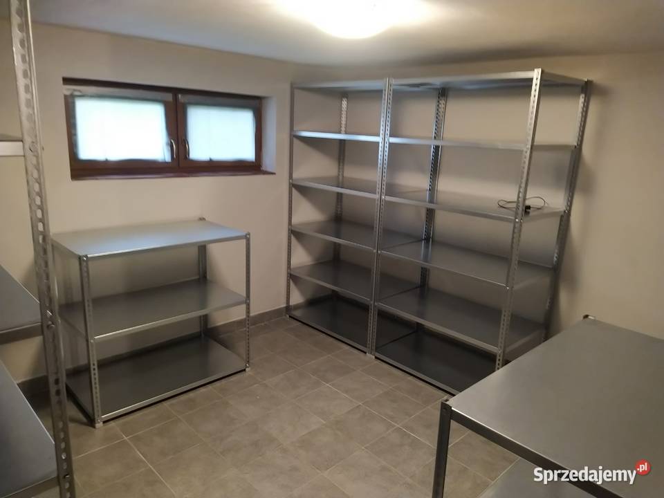 Regał Metalowy 2000x1000x500 Ocynk 450 NETTO Kozienice