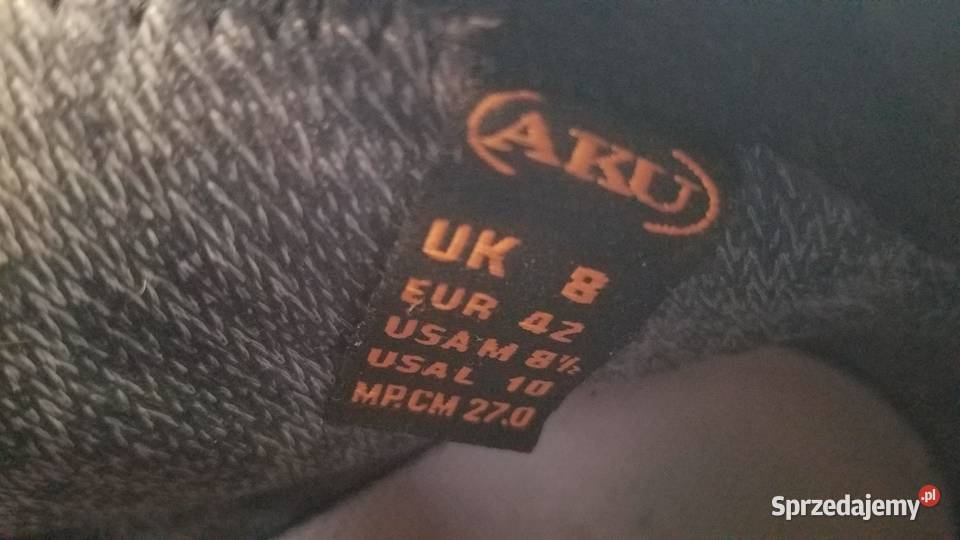 Buty AKU Evergreen GTX 4243 275 górskie Skóra sprzedam