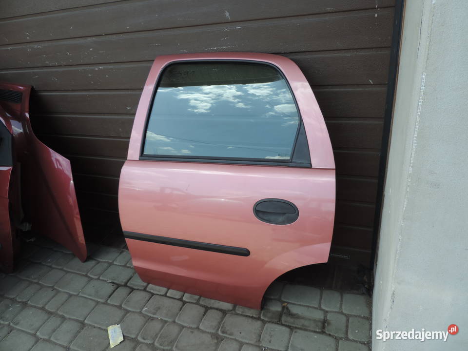 DRZWI LEWY TYŁ OPEL CORSA C 5D Z591 Rok produkcji 2003 Nowy Sącz
