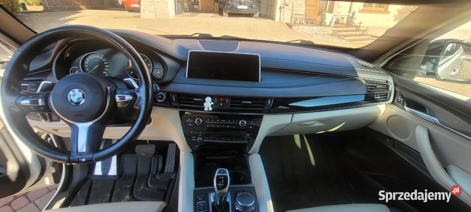 BMW X6M50i 2017r zamiana nieuszkodzony Ostrów Mazowiecka sprzedam