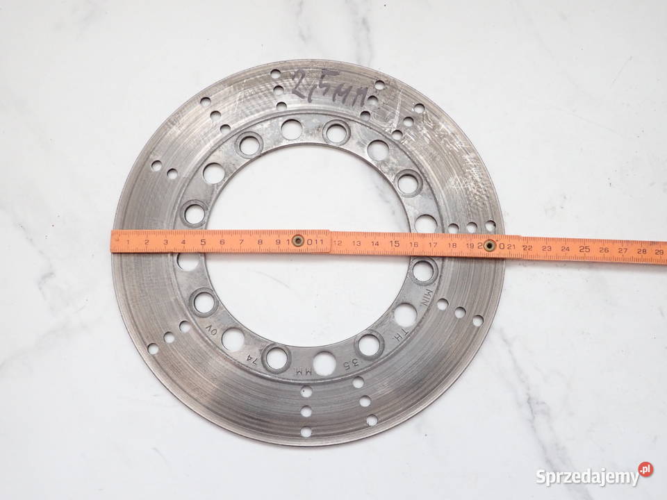 Tarcza Hamulca Tył 210mm Grubości 25mm Kawasaki lubuskie Strzelce Krajeńskie