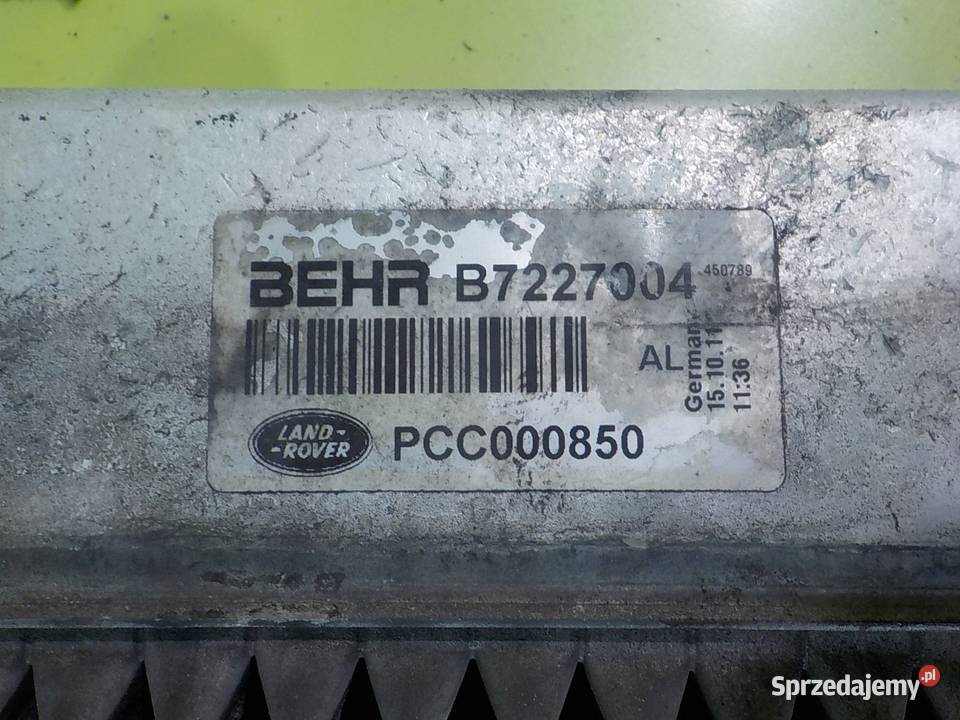 RANGE ROVER L322 44 V8 AUT 04r 5D chlodnica wody