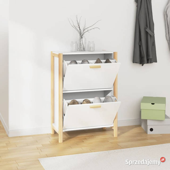 Półka na buty biała 575x33x80 WM345684 Warszawa