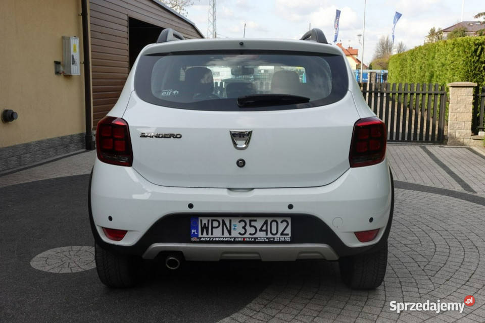 Dacia Sandero Stepway LED NAVI Kamera GWARANCJA relingi dachowe Płońsk