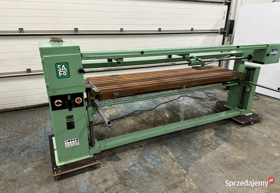 Szlifierka długotaśmowa SAFO DCSLB Sierakowska Huta