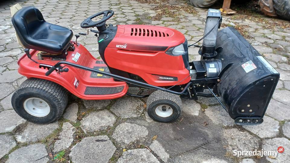 Odśnieżarka wirnikowa MTD 42 traktorek MTD Lubawka