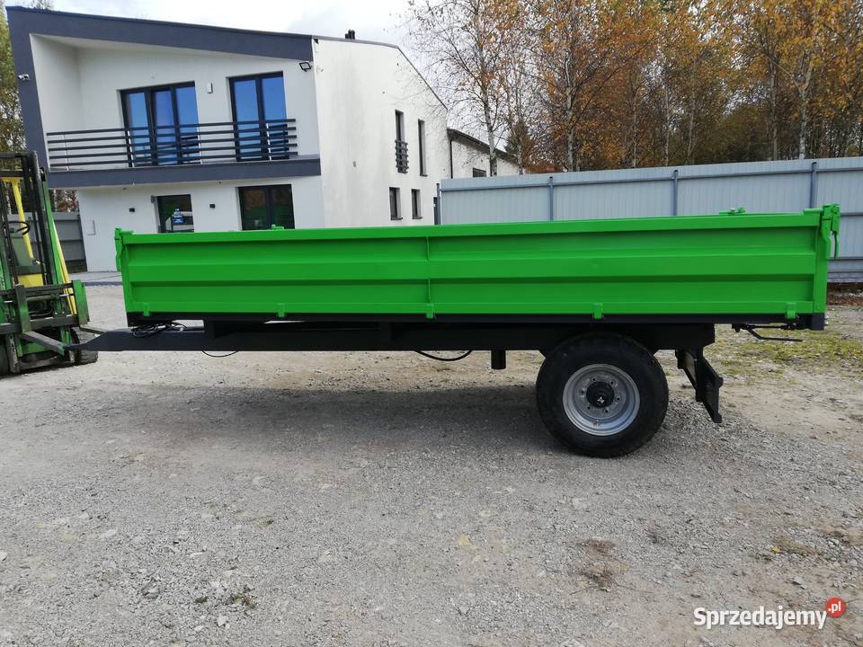 Przyczepa rolnicza jednoosiowa