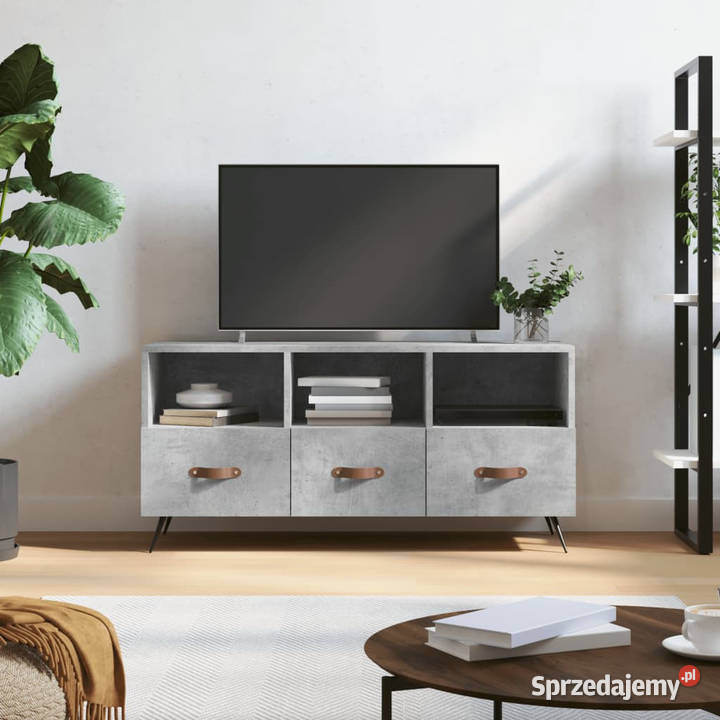 Szafka pod telewizor szarość betonu 102x36x50 Warszawa sprzedam