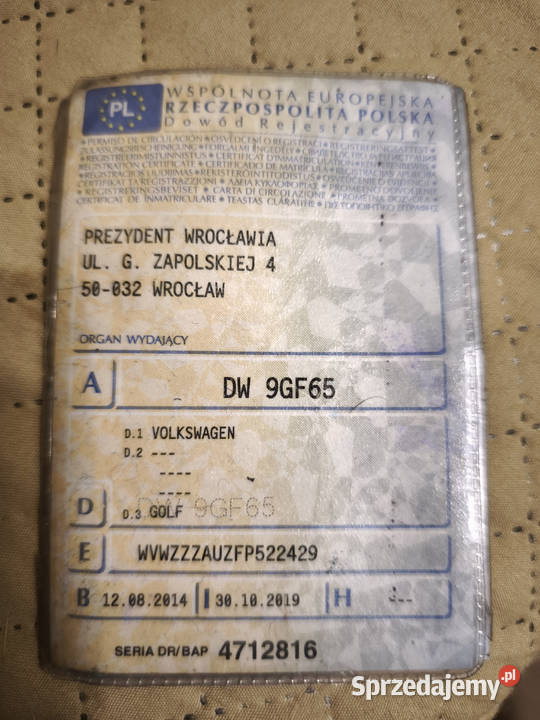 Volkswagen Golf Variant 20 TDI 150 Wrocław sprzedam