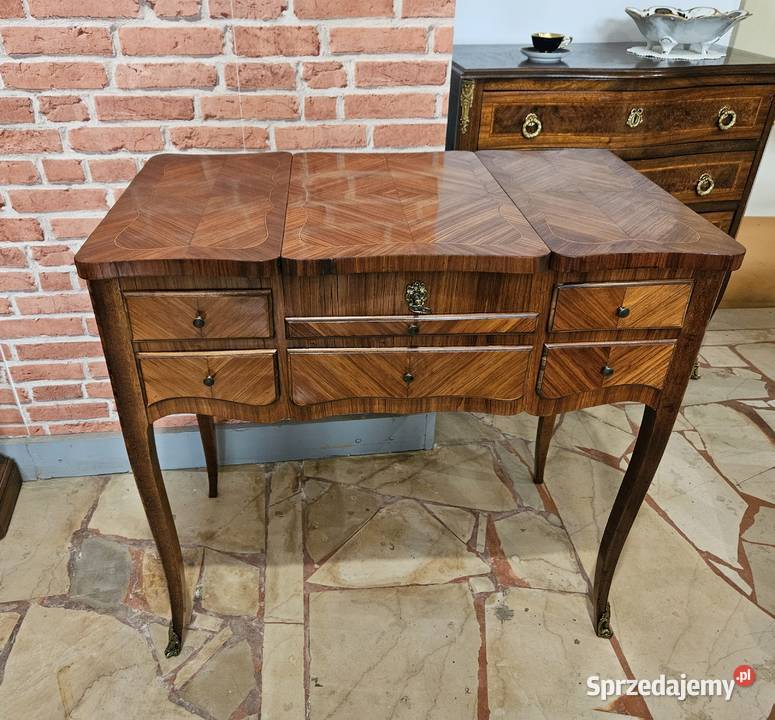 Toaletka konsola biurko w stylu ludwikowskim Lublin