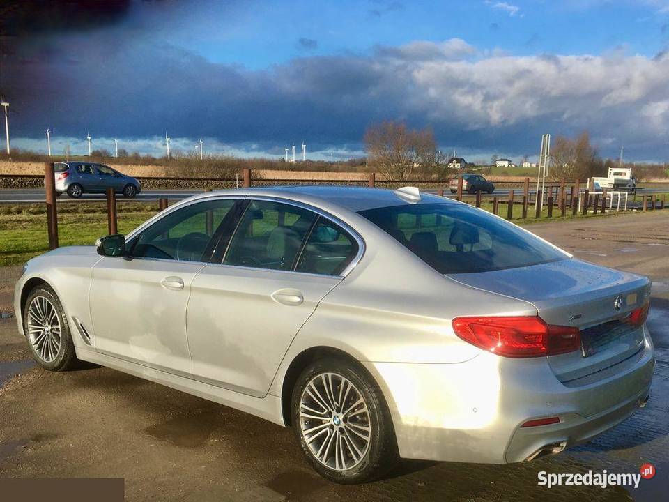 BMW Seria 5 540i 30 benzyna 340 GPF xDrive pełny VAT pomorskie Gdańsk
