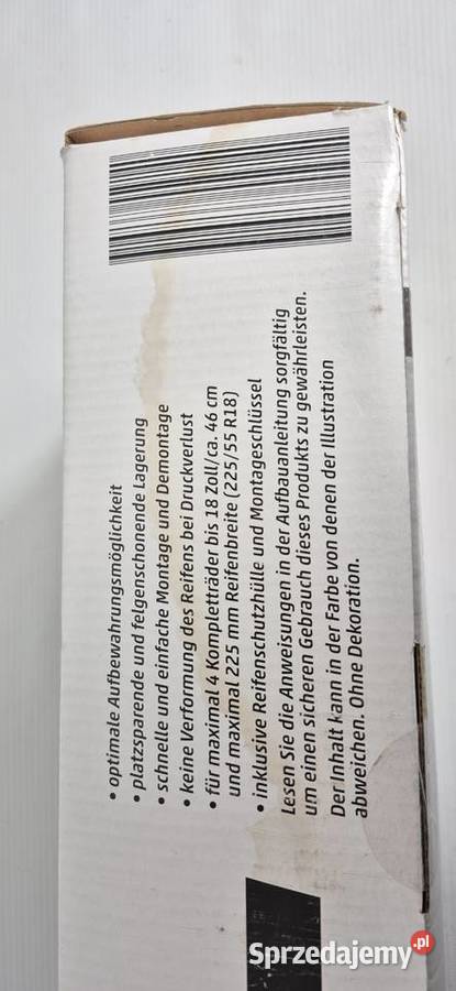 Stojak na opony i koła Felgenbaum NOWY do 100 Biłgoraj