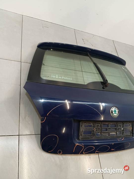 KLAPA TYŁ 5D HB GRANATOWA Skoda Fabia II sprzedam