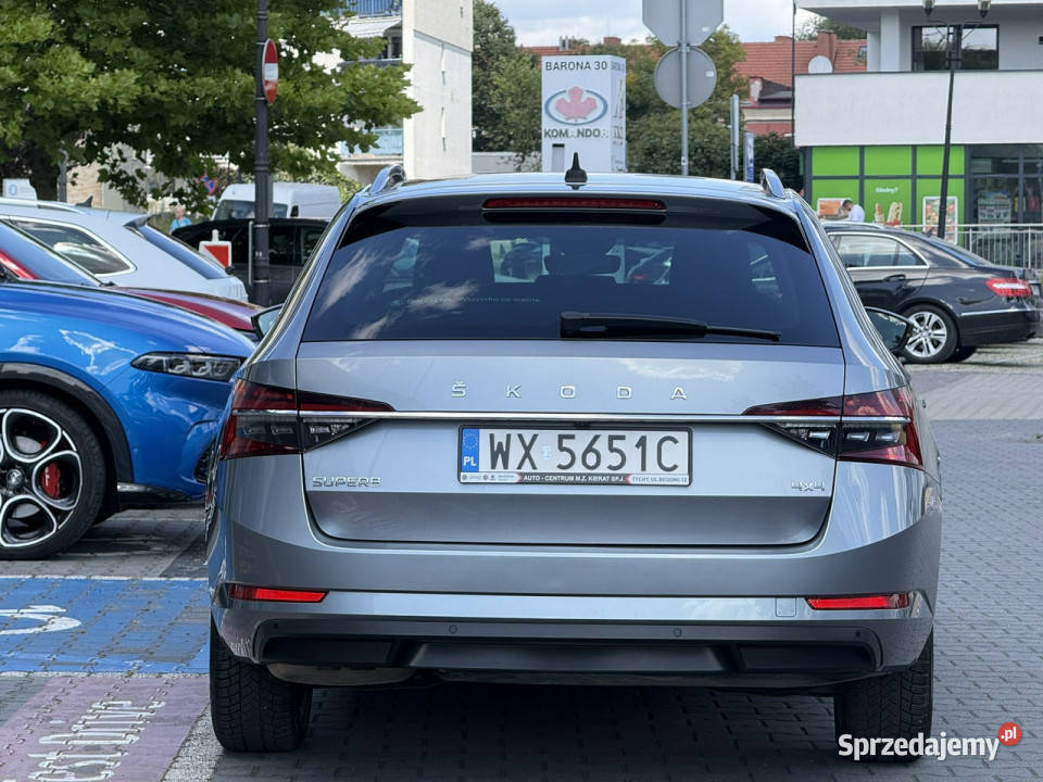 koda Superb 20 TDI 190 SCR 4x4 style dsg canton przyciemniane szyby Tychy