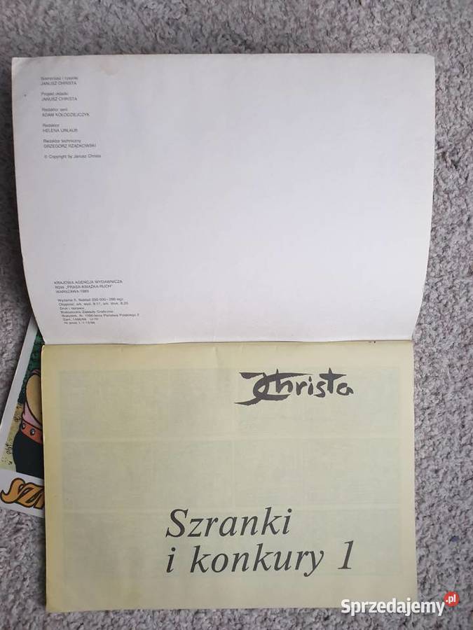 Szranki i Konkury cz1 i 2 Janusz Christa wyd2 Rok wydania 1989 Gdynia sprzedam