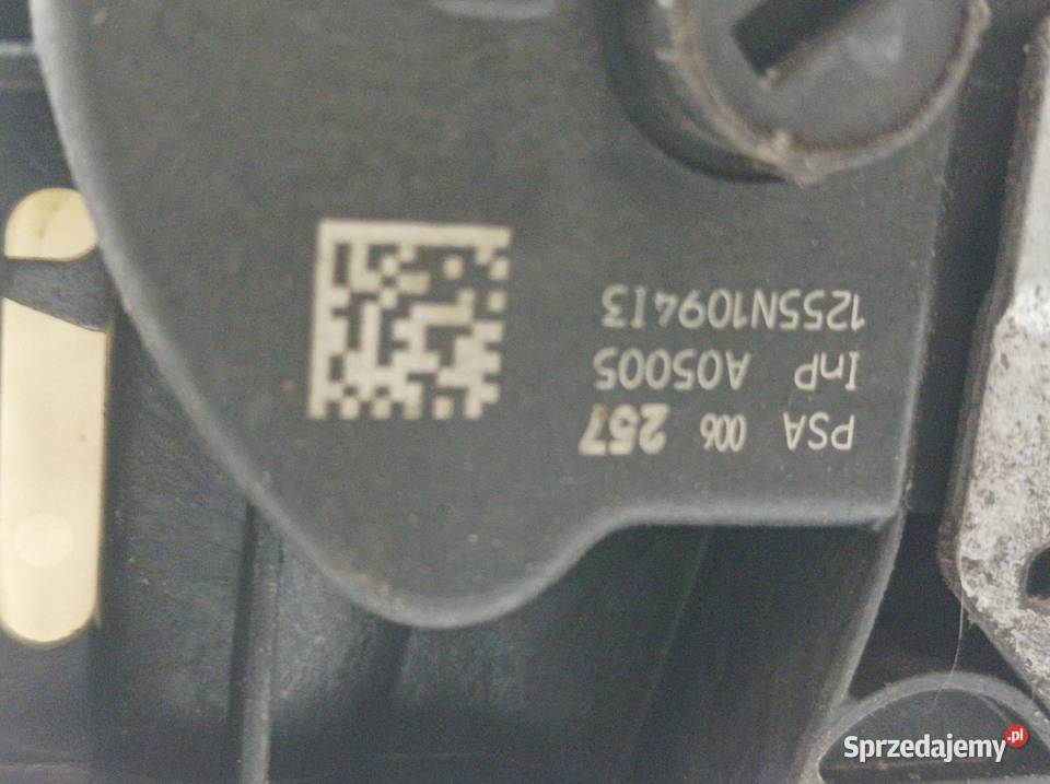 ZAMEK DRZWI PRAWY PRZÓD PSA006257 Peugeot 508 I