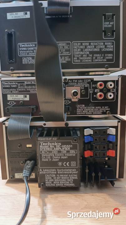 Wieża Technics hd501 ładny klasyk wielkopolskie Ostrzeszów sprzedam