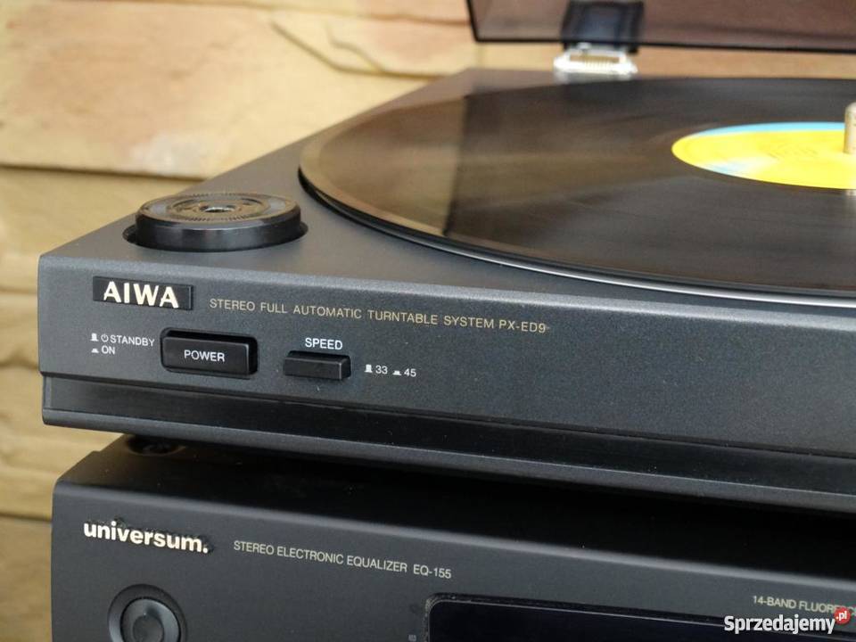 Gramofon Aiwa PXED9 automat przedwzmacniacz podkarpackie Jasło