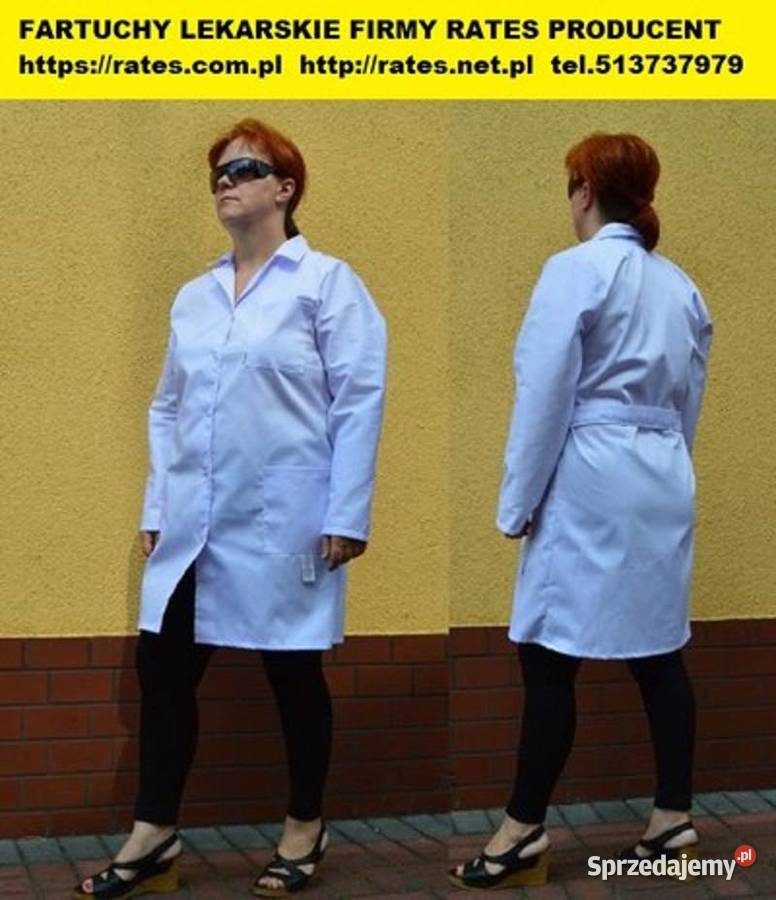 Fartuchy laboratoryjne 27 Rates Szczecin Produkcja zachodniopomorskie sprzedam