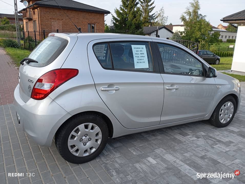 Hyundai I20 2012 Benzyna LPG Gaz Sekwencja Łęczyca