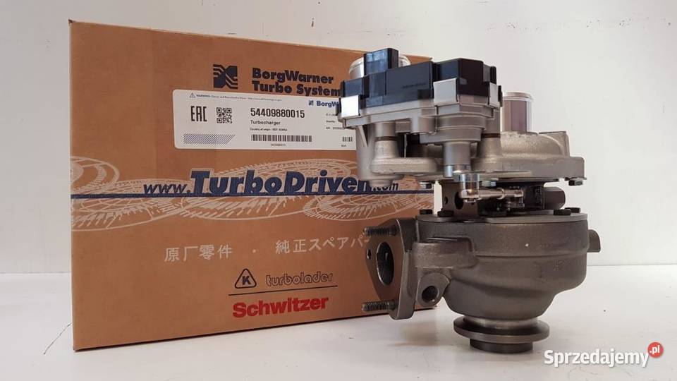 Nowa turbosprężarka BorgWarner KKK 54409880015 Siedlce sprzedam