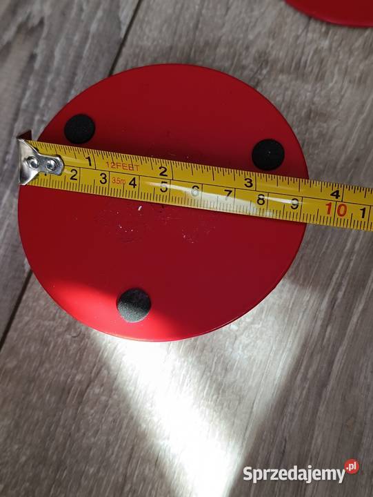 świeczniki Ikea czerwone 4 sztuki Poznań