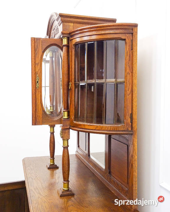 Antyk francuski KREDENS styl ROCAILLE 223 wielkopolskie Kalisz