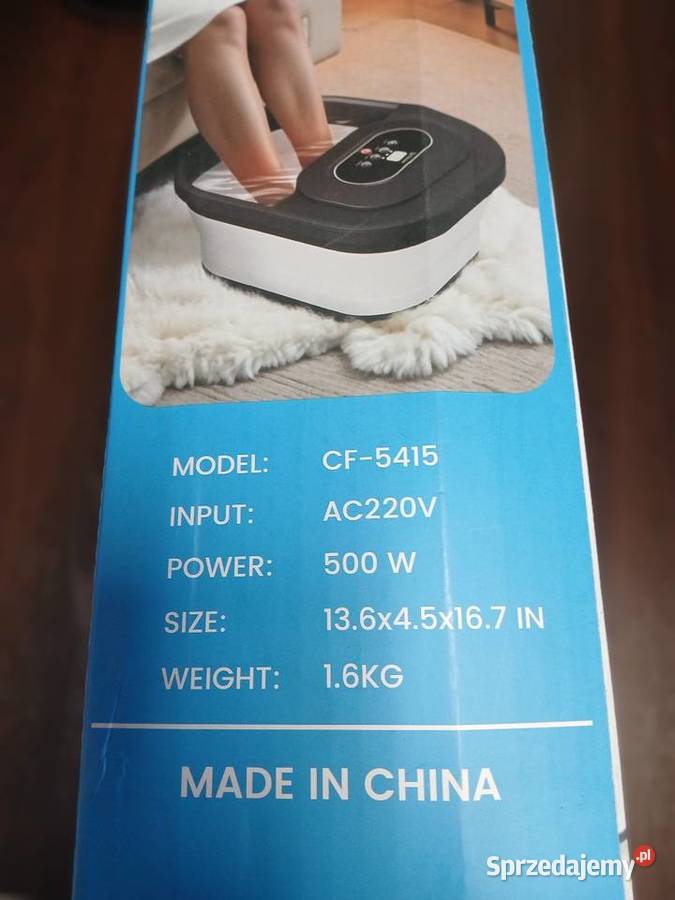 Składany wodny masażer do stóp marki Comfier  Nowy Targ