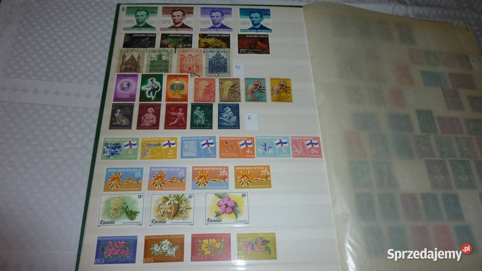 Album starych znaczków Holandia Norwegia Bukowno