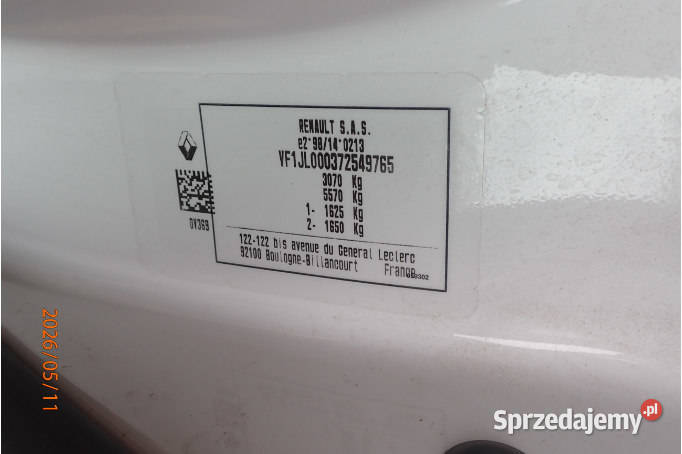 RENAULT TRAFIC 2024 199700 ccm 150 150KM Warszawa sprzedam