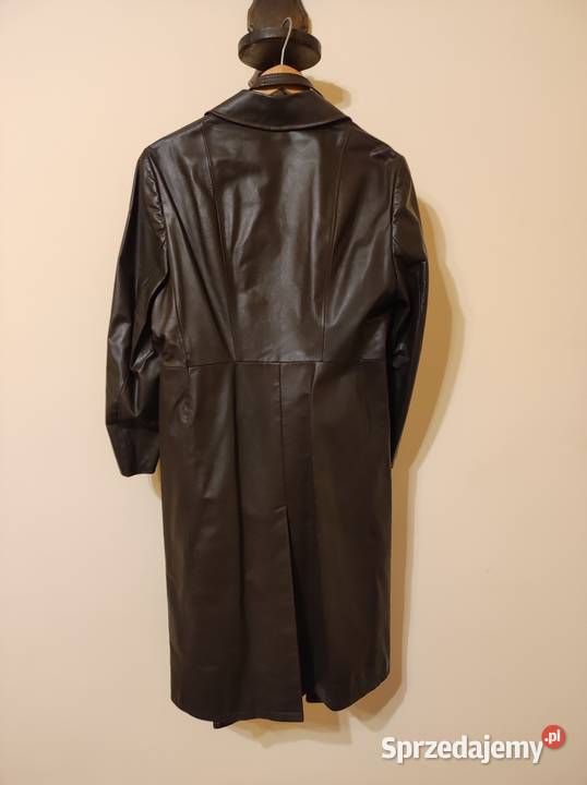 Płaszcz z PRL z prawdziwej skóry Inny rodzaj Żywiec