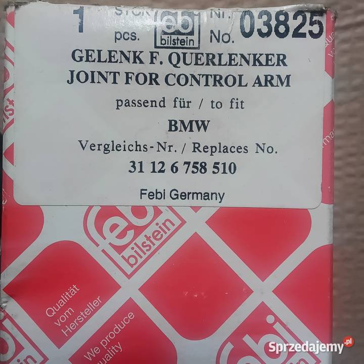 Sworzeń wahacza BMW 3 E36 świętokrzyskie sprzedam