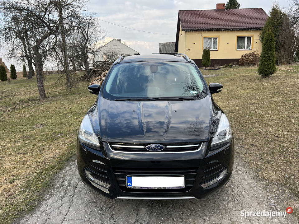 Ford Kuga Mk2 Suv 20TDCi 140 Czarny Skóry diesel Nowa Słupia