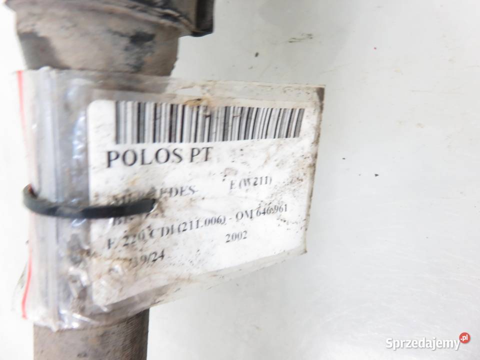 PÓŁOŚ PRAWA TYLNA MERCEDES E W211 E 220 CDI Motoryzacja