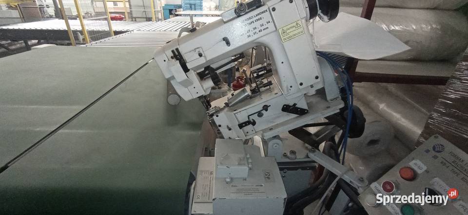 Maszyna do zaszywania materacy Tape Edge sewing śląskie Ruda Śląska
