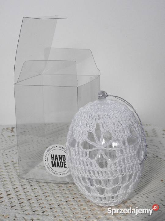 Jajo dziergane na szydełku handmade prezent 10 Bytom