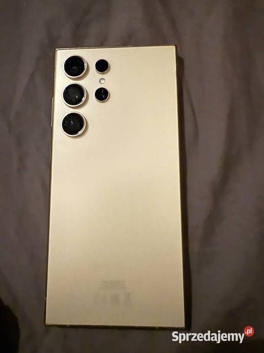 Samsung s24 ultra złoty Dźwierzuty sprzedam