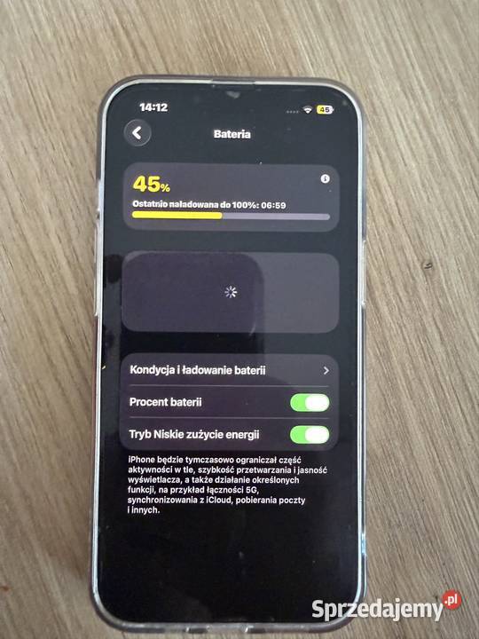 iPhone 13 128GB biały 100 baterii Apple / iPhone