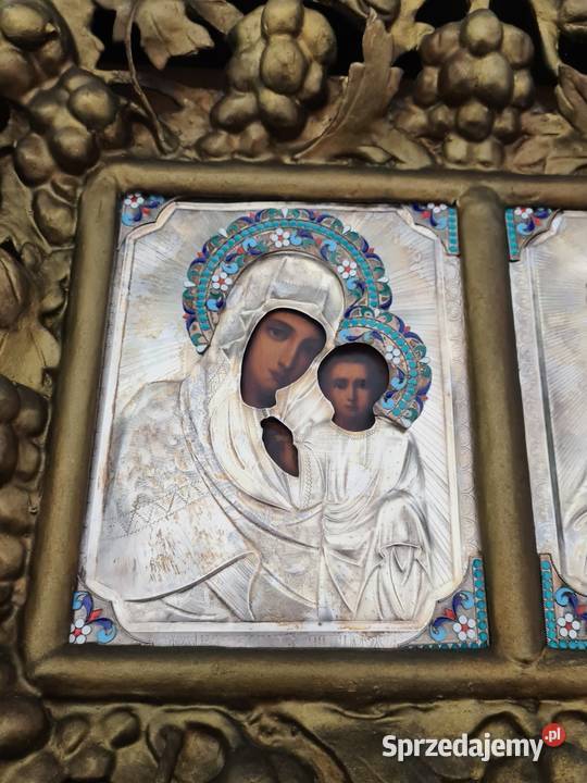 Para Ikon ślubnych Matka Boża Jezus Chrystus